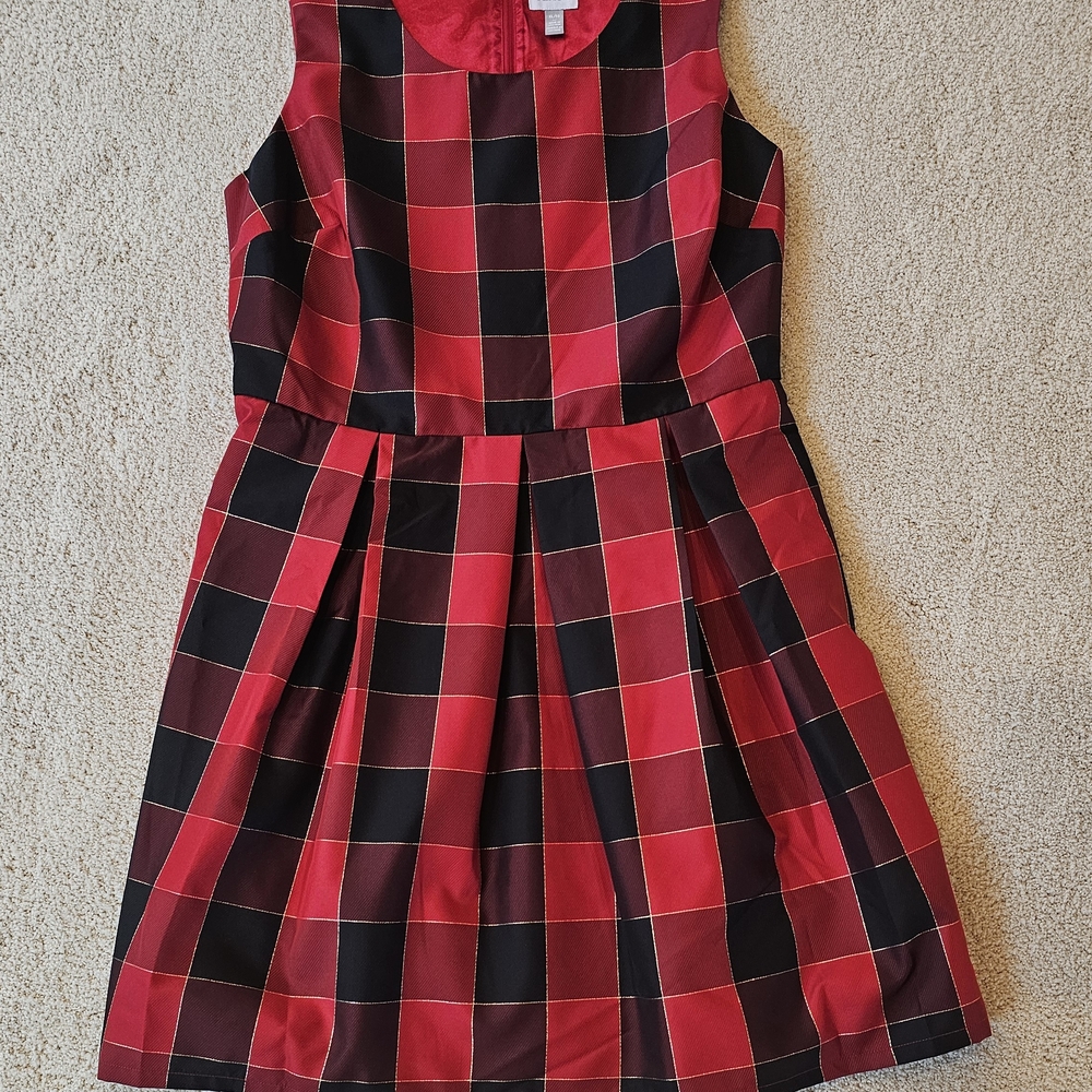 Stylish HOLIDAY Red and Black Womens Dress